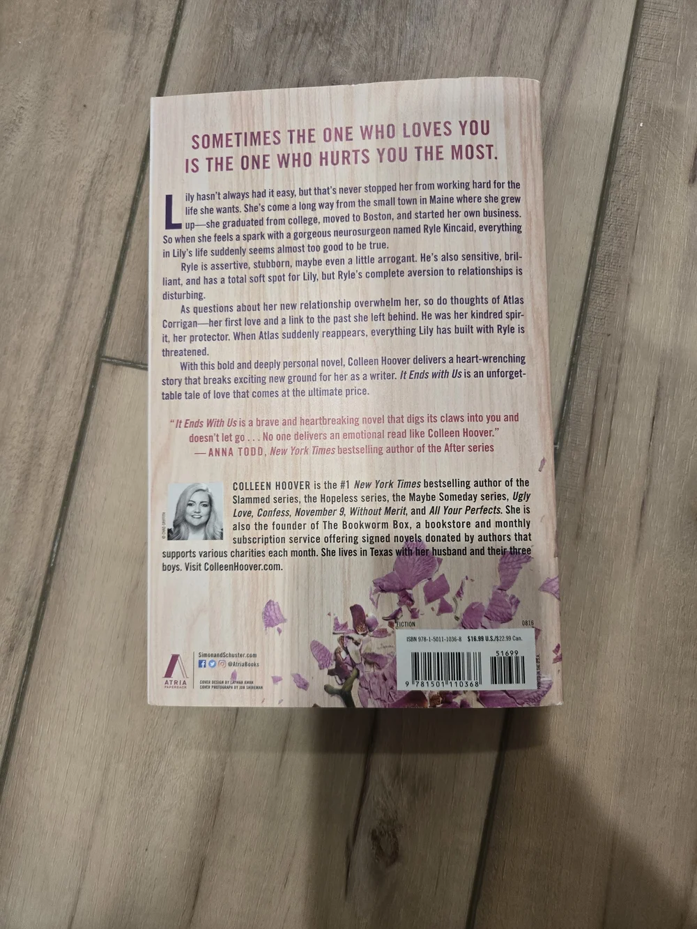 It Ends With Us — Pink Novel (Paperback)